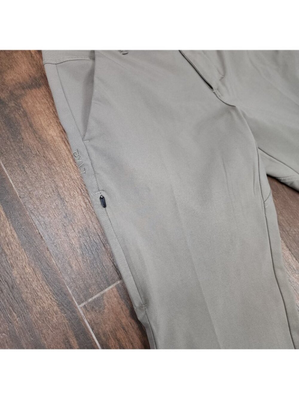 BYLT Premium Basics Everyday Pants Mens 32x26 Chino Khaki Casual Stretch - Picture 2 of 11